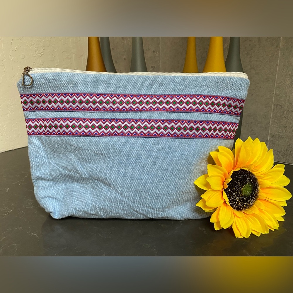 NEW Egyptian Cotton Makeup Bag